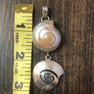 Sacred geometry sterling pendant